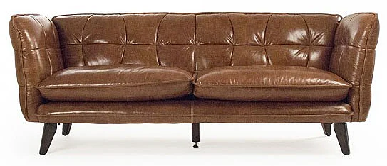 Zentique Liliane Sofa in Brown S0119A-3