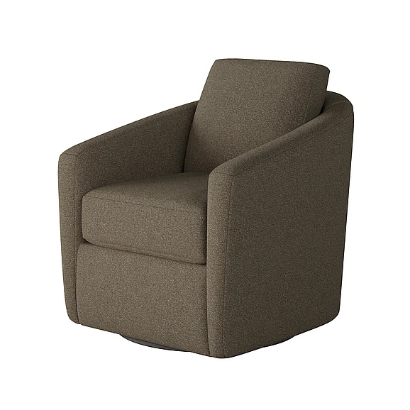 Southern Motion Daisey Swivel Glider in Truffle 105 106-18