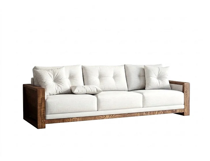 IFD Ancora Sofa in White IUP325-SOF-101