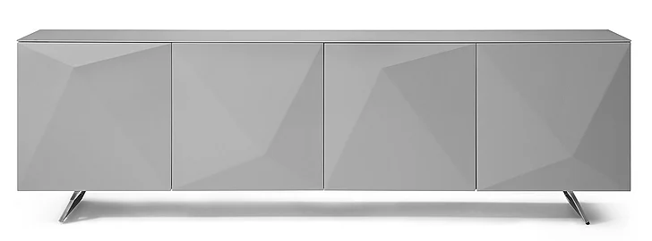 Whiteline Modern Living Samantha Buffet in Grey SB1193-GRY