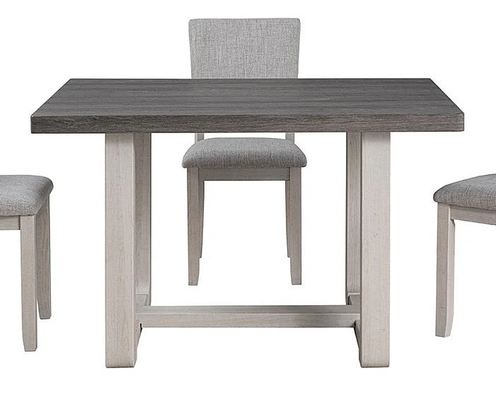 Furniture of America Sauro Dining Table in Gray SL3405GY-T