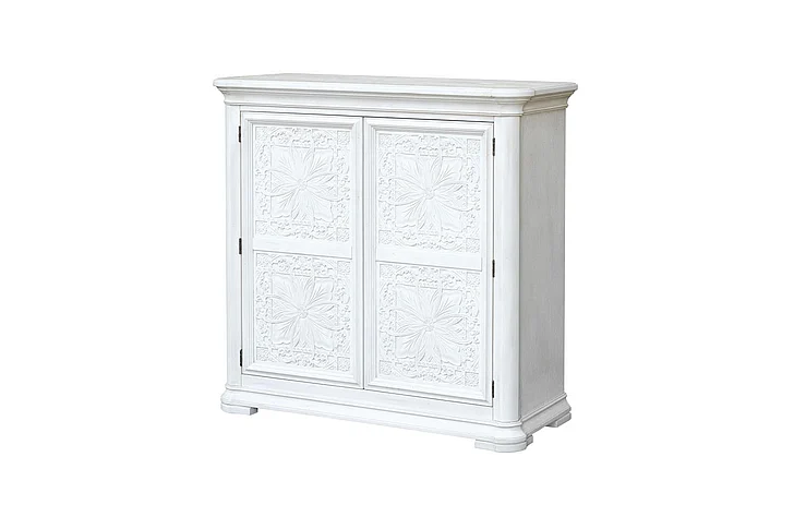 Cottage Creek Savannah 2 Doors Cabinet in White 6880-1058