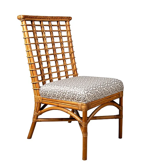 Capris Furniture 320 Side Chair in Java Natural SC320 CUSTOM ITEM