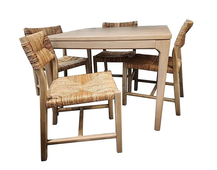 Capris Furniture 628 Dining Table in Mercury Grey TB628MG CUSTOM ITEM