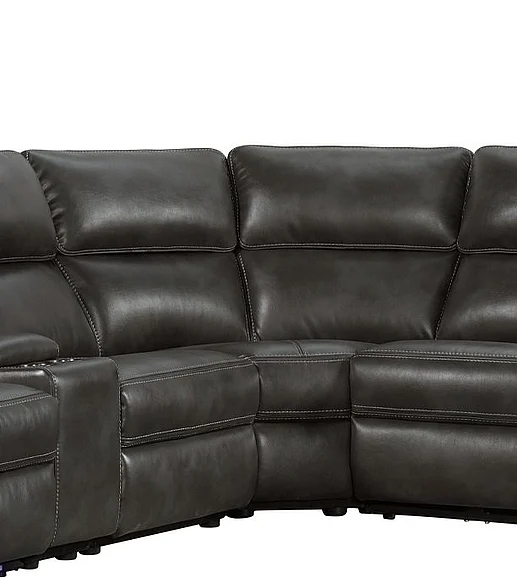 Intercon Furniture Silhouette Corner Wedge in Bolero Slate SE-SC-WDG-SLT-C