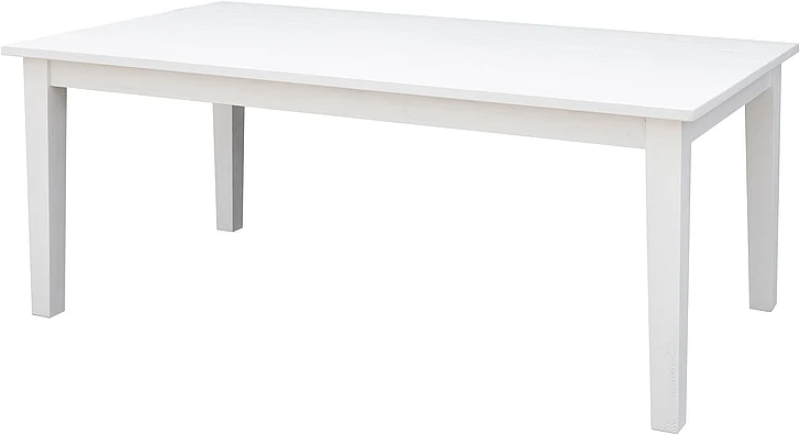 Cottage Creek Seaside 78-Inches Table in Vintage White 7051-0793
