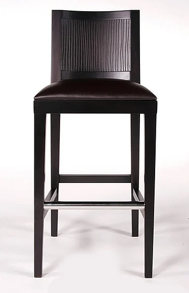 Indo Puri Garis Bar Stool in Espresso (Set of 2)