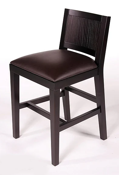 Indo Puri Garis Counter Stool in Espresso (Set of 2)