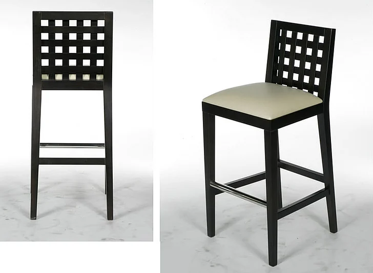 Indo Puri Rima Bar Stool in Espresso (Set of 2)
