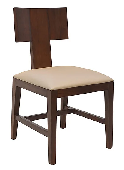 Indo Puri Waiohai Dining Chair in Medium Walnut (Set of 2)