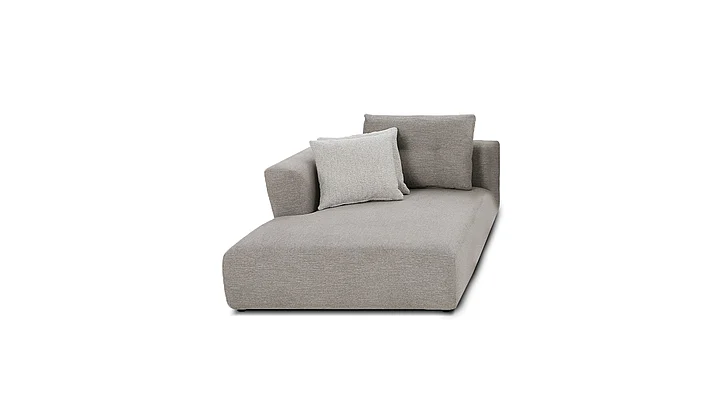 Mobital Como Chaise LSF Birch Beige Base/ Bone Rib Weave Cushion Fabric SEC-COMO-BIBE-CHLSF