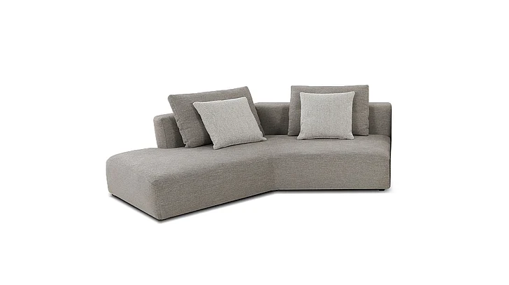 Mobital Como Corner LSF Birch Beige Base/ Bone Rib Weave Cushion Fabric SEC-COMO-BIBE-CORNL