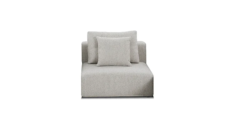 Mobital Como Armless Bone Rib Weave/Bone Rib Weave Cushion Fabric SEC-COMO-BONE-ARMLE