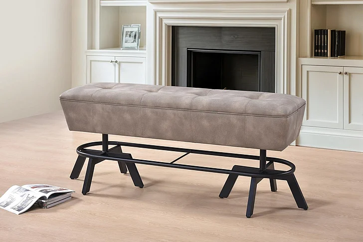 Urban Styles Sequoia Counter Bench Rustic Brown in 2503