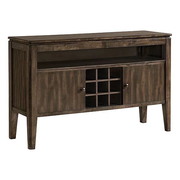Intercon Furniture Kauai Sideboard in Brushed Mango Wood KI-CA-5436-BMW-C