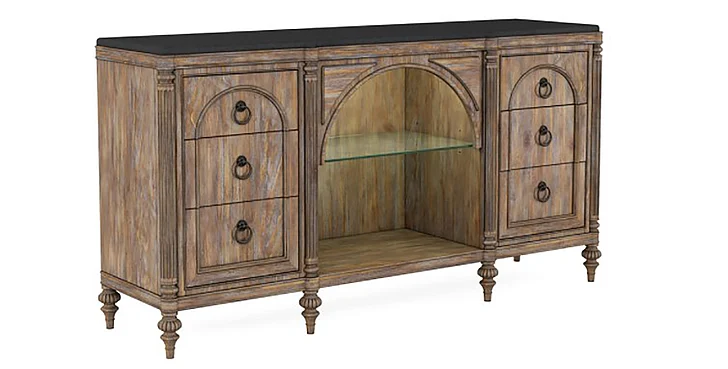 A.R.T. Furniture Architrave Server in Rustic Pine 277251-2608