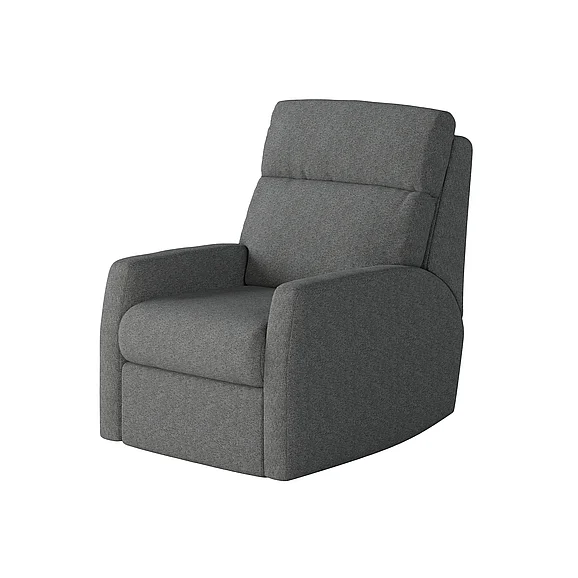 Southern Motion Mimi Swivel Rocker Recliner in Storm 1095S 106-04