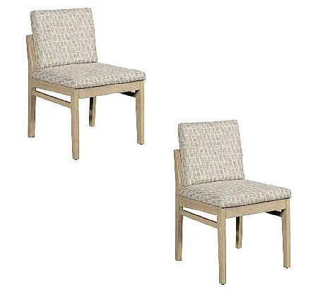 Bassett Mirror Company Trifecta Dining Chair (Set of 2) in Beige 6023-DR-800-2
