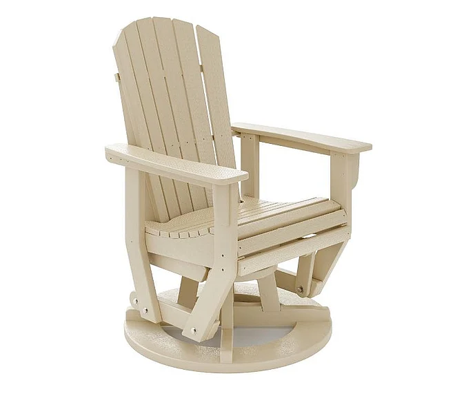 SoPoly St. Simons Swivel Glider in Tybee Sand SFTSG2-TY-TY