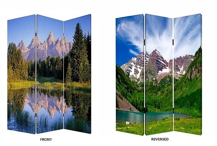 Screen Gems Landscape Mountain Peaks Screen SG-127