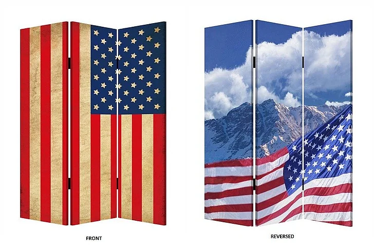 Screen Gems Model American Flag Screen SG-225