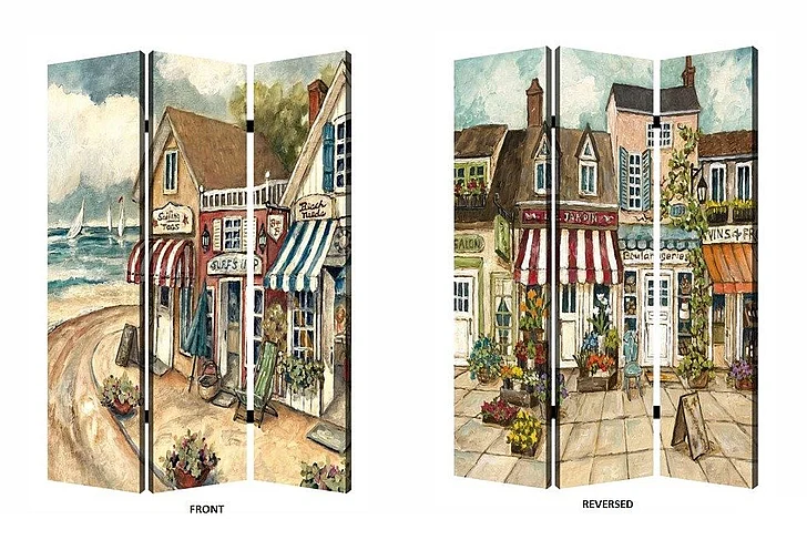 Screen Gems Seaside Town Screen SG-246