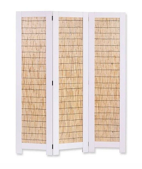 Screen Gems White Wicker Screen SG-324