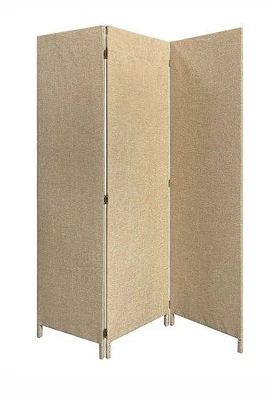 Screen Gems 3 Panel Fabric Soho Screen SG-361 Beige