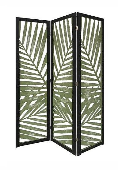 Screen Gems 3 Panel Papete Screen SG-363 GREEN