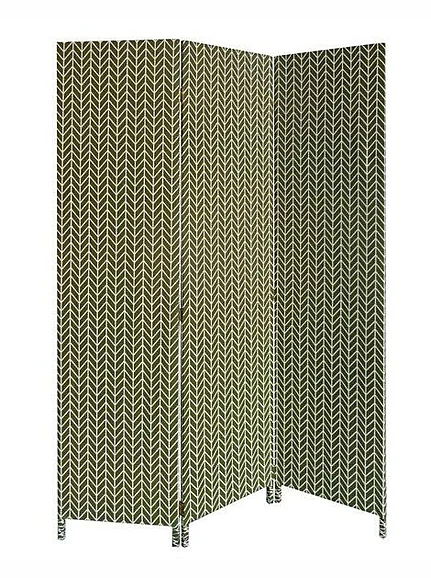 Screen Gems 3 Panel Fabric Oliver Screen SG-381