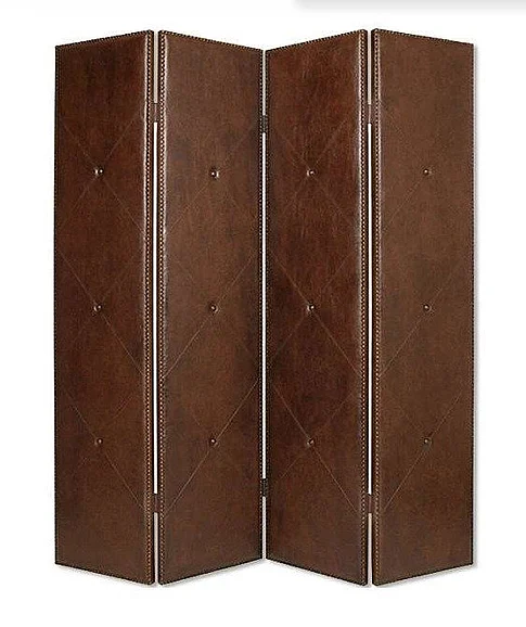 Screen Gems Faux Leather Copley Screen SG-48D