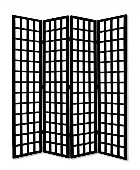 Screen Gems Contemporary Dakota Screen In Black SG-50A