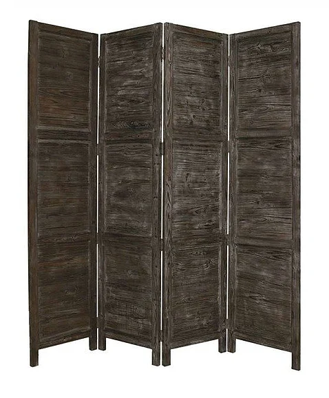 Screen Gems Coastal Rustic Nantucket Screen In Black SG-53