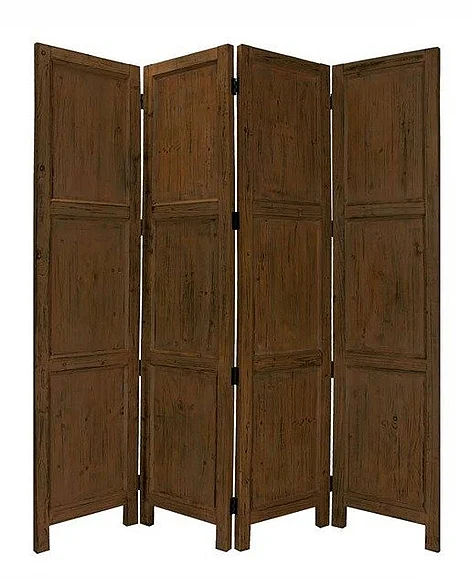 Screen Gems Coastal Rustic Nantucket Screen In Brown SG-53