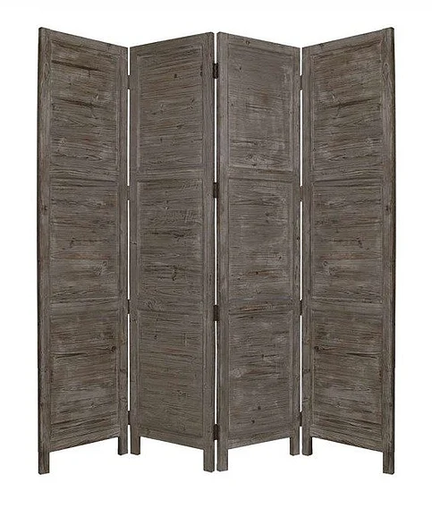 Screen Gems Coastal Rustic Nantucket Screen In Grey SG-53