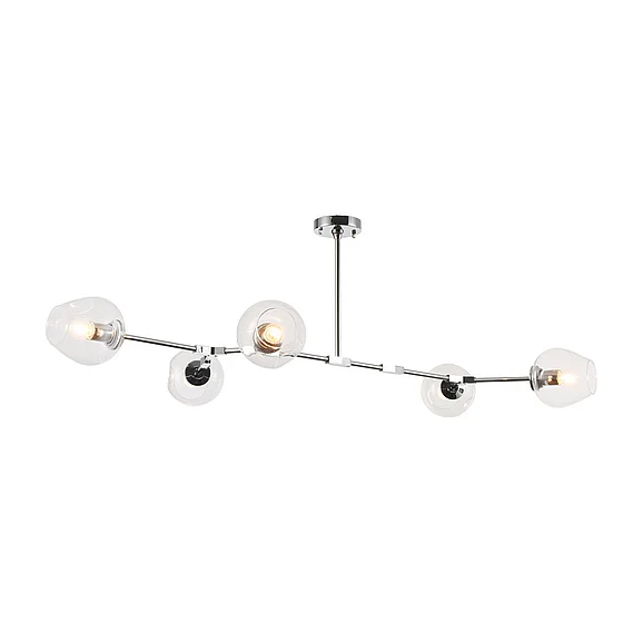 Bethel Chrome Frame Ceiling Fixture SH02CH-C
