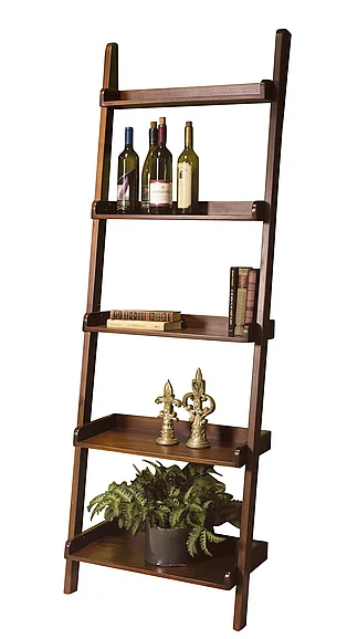 John Thomas Furniture Home Accents Accessory Ladder in Espresso SH581-2660