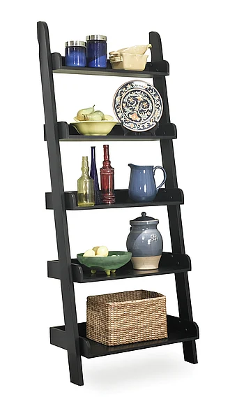 John Thomas Furniture Home Accents Accessory Ladder in Black SH67-2660