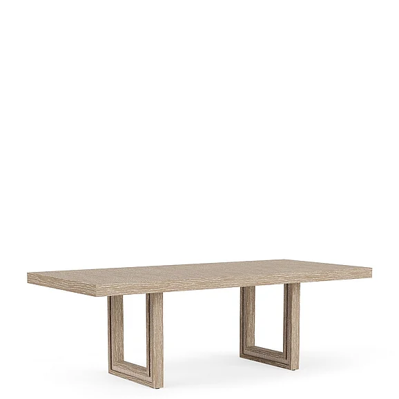 Riverside Furniture Shadow Bay Rectangle Dining Table in Naturally Washed 66750 - AVAILABLE SEPT 2026