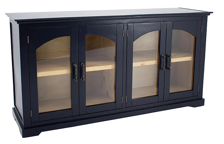 Split Nickel Shaw 4 Door Console Passport MIC-SHAW-4DC | S5P44