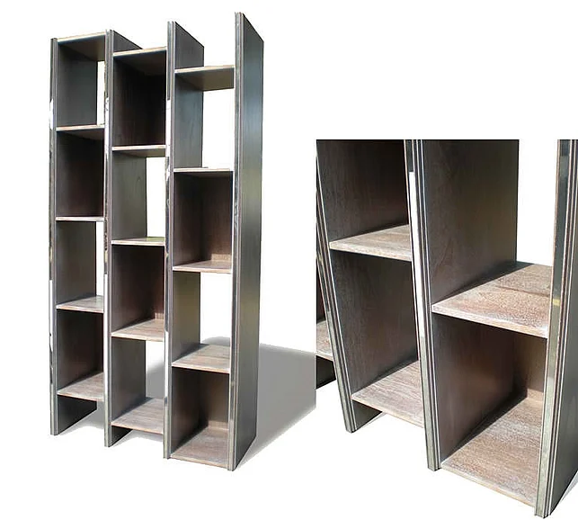 Indo Puri Vertical Shelves in Latte