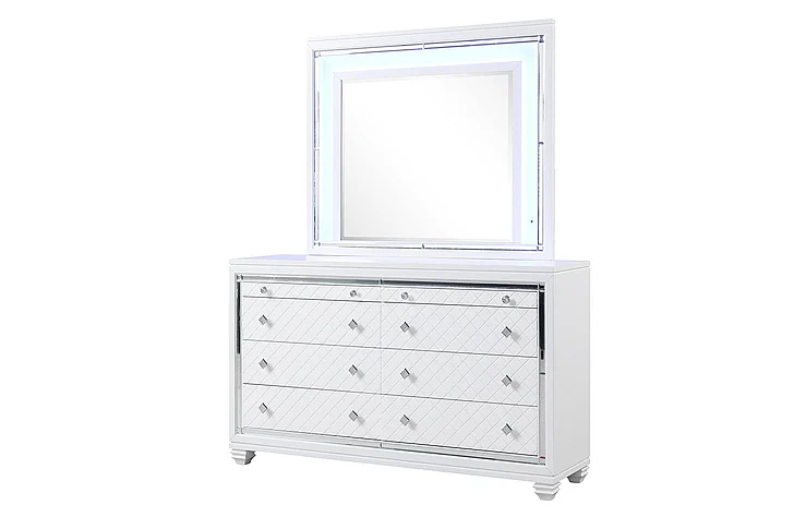 Cosmos Shiney Dresser White 1072WHSHI
