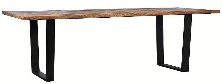 Fidelis Acacia and Iron Dining Table DV7905