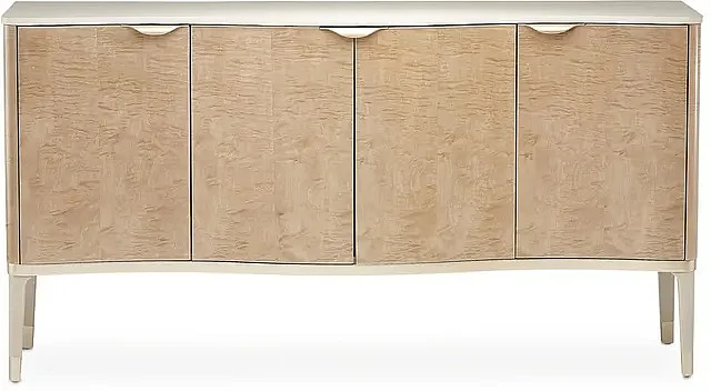 AICO Malibu Crest Sideboard in Blush 9007007-131
