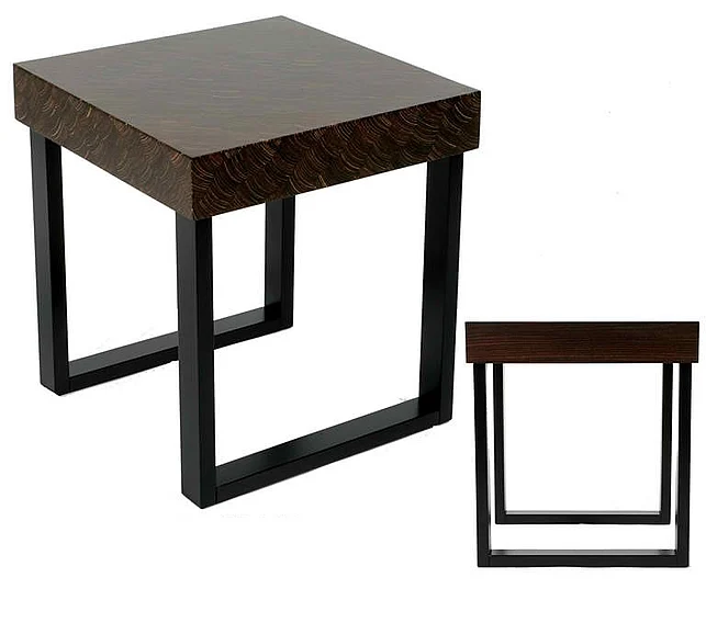 Indo Puri Dewa Sonokeling Side Table in Espresso