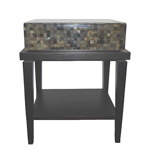 Indo Puri Fiji Nightstand in Espresso