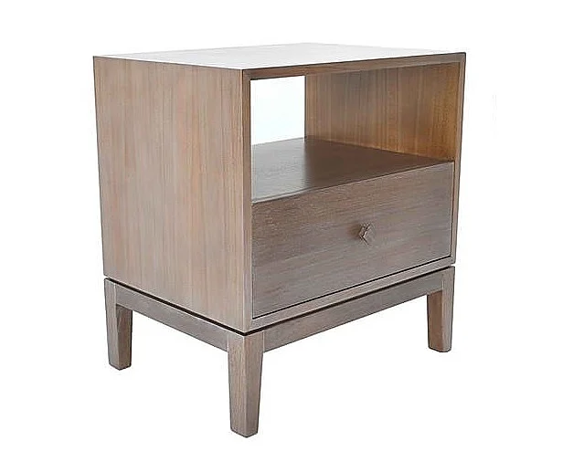 Indo Puri Kuta Nightstand in Swiss Elm