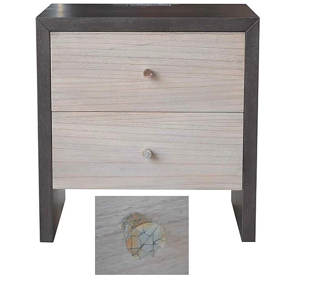 Indo Puri Kaiulani Night Stand in Lava
