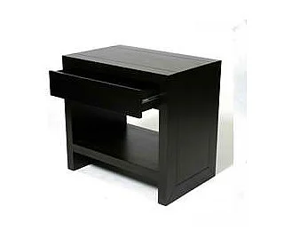 Indo Puri Metro Allwood Nightstand in Espresso