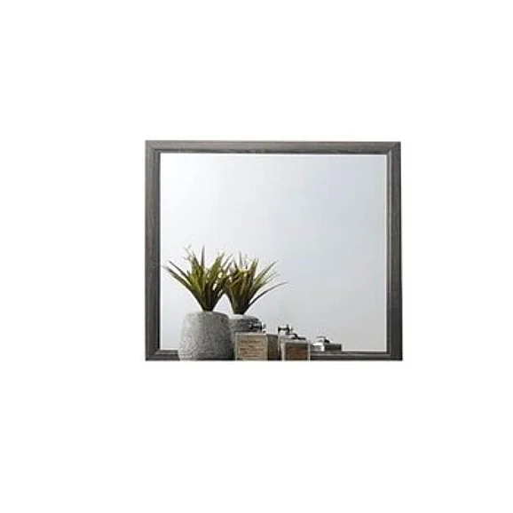 Galaxy Home Sierra Portrait Mirror in Gray 808857660121